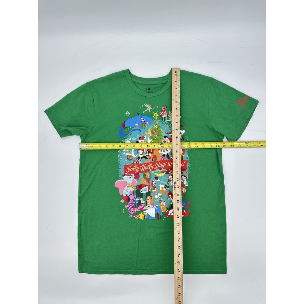Disney Parks Christmas Holiday 2023 Jolly Holly Holiday Adult Shirt Medium M New - Picture 4 of 9
